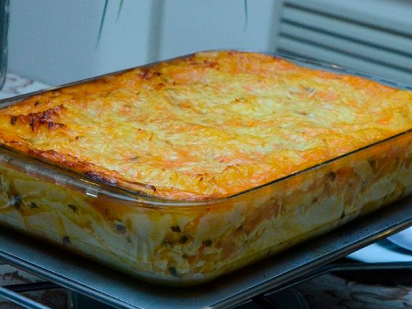 PRA. LASANHA DE FRANGO