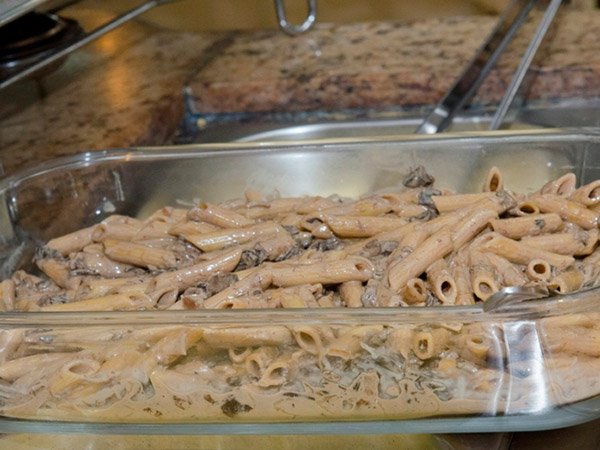 PRA. MASSA PENNE AO MOLHO FUNGHI